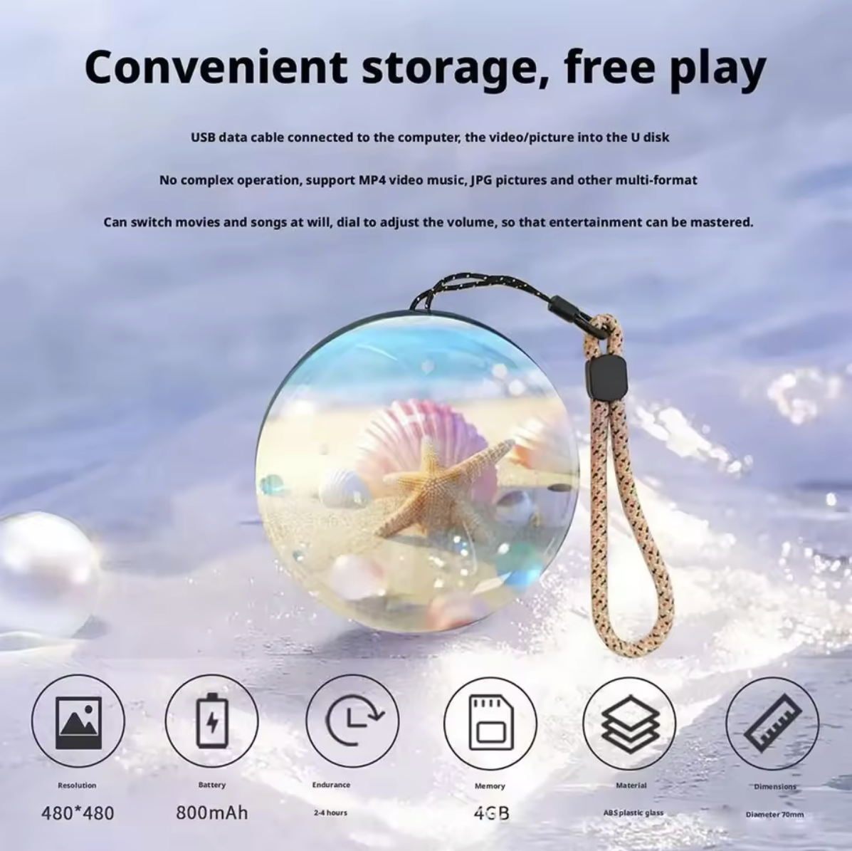 Customizable Video Sphere